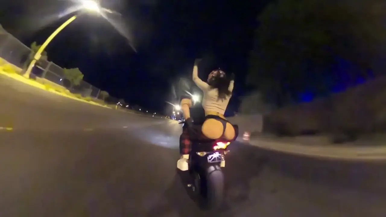 Karli Mergenthaler Gets Fuck On A Motorcycle - ePornLeak