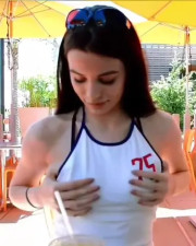 Lana Rhoades Shows Her Tits