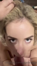 Ellie Paige Has Tender Eyes For A Blowjob