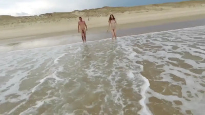 Cayenne Klein Fucks In The Middle Of A Beach