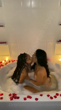 Sayumi Sutra And Her Friend After A Bubble Bath