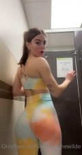 EdenGoneWilde Touches Herself In The Bathroom