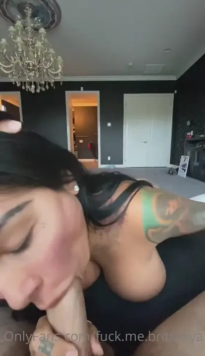 Brittanya Razavi Talks Dirty While She Sucks - ePornLeak