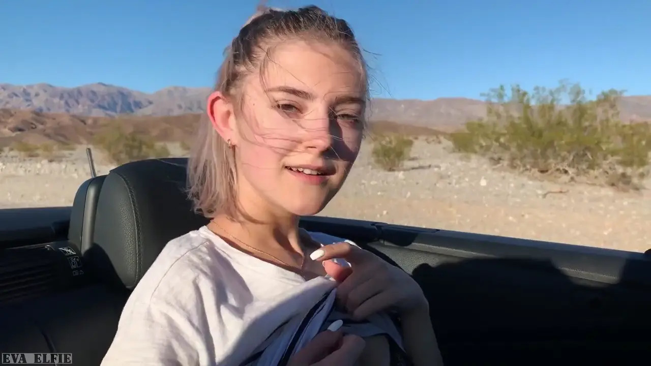 Eva Elfie Likes Going On Road Trips And Giving Handjobs - ePornLeak