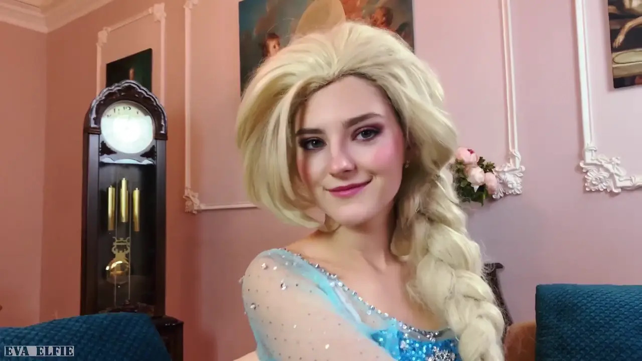 Princess Elsa Gets Her Pussy Filled, By Eva Elfie - ePornLeak