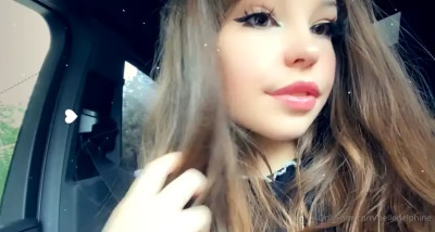 Belle Delphine In Car