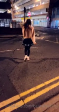 Belle Delphine Flashes Bra In Public