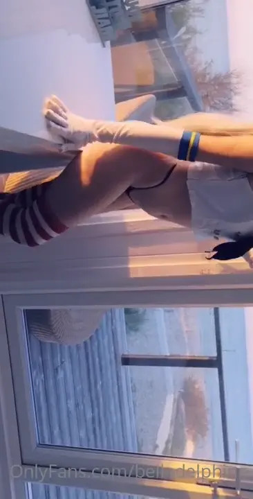 Belle Delphine Thigh Gap In Shimakaze Cosplay - ePornLeak