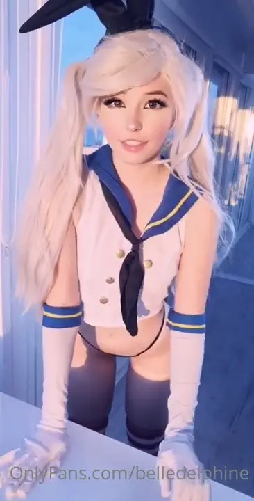 Belle Delphine In Shimakaze_Cosplay - ePornLeak