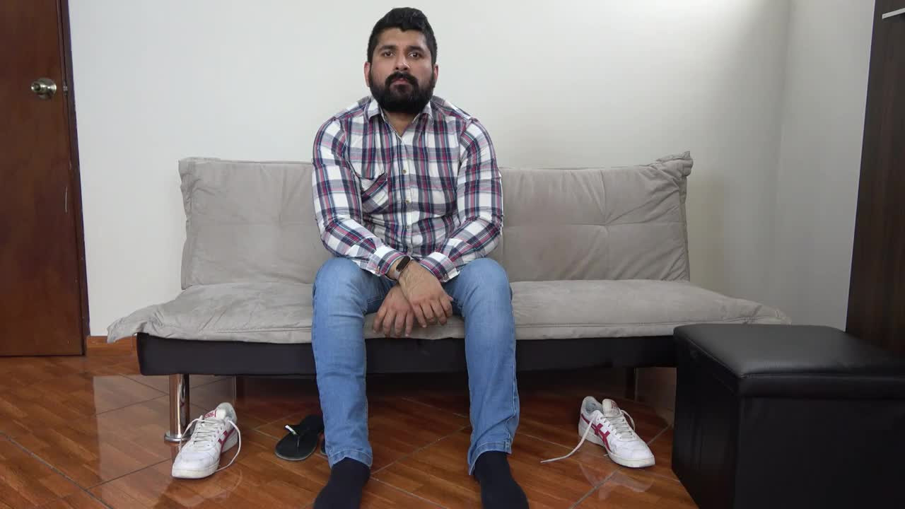 LatinMenFeet - I love when I can come home from work and get comfortable. ❤️ - ePornLeak