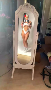 Nadine_KerastasTV - My fat pad is starting to cover my dick, and sometimes it swallows it