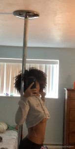 Nasty College Student 👩🏾‍🦱 Anna 💎 [ annathegem ] - Long day  Time for wine and a shower