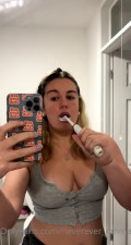 Neverever_Emma Seduces You While Brushing Her Teeth
