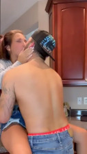 Brandybilly Making Out On The Kitchen Counter