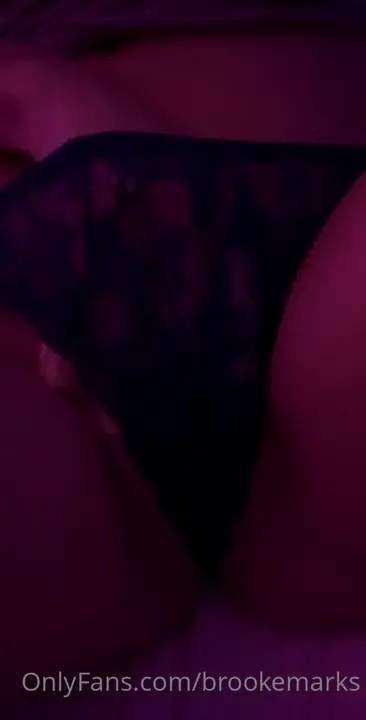 Brookemarks Touches Her Pussy In Lace Panty - ePornLeak