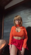 Pandora Kaaki Cosplays Velma And Cums